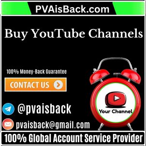 Buy YouTube Channels